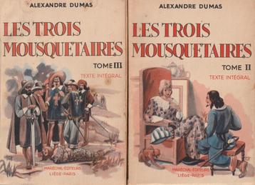 Alexandre Dumas “Les trois mousquetaires” Tomes 2-3 beschikbaar voor biedingen