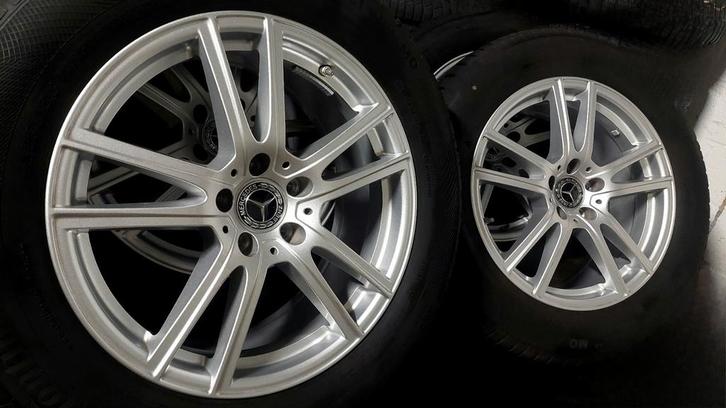 Mercedes GLC X254 — Originele 18" wielen met winterbanden, Auto-onderdelen, Banden en Velgen, Band(en), Winterbanden