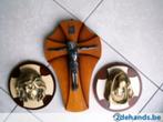 kruisbeeld en christus-maria, Ophalen of Verzenden