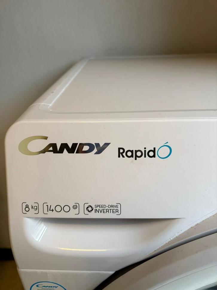 Candy RapidÓ RO 1486DWME/1-S bedienbaar met app, Elektronische apparatuur, Wasmachines, Zo goed als nieuw, Ophalen