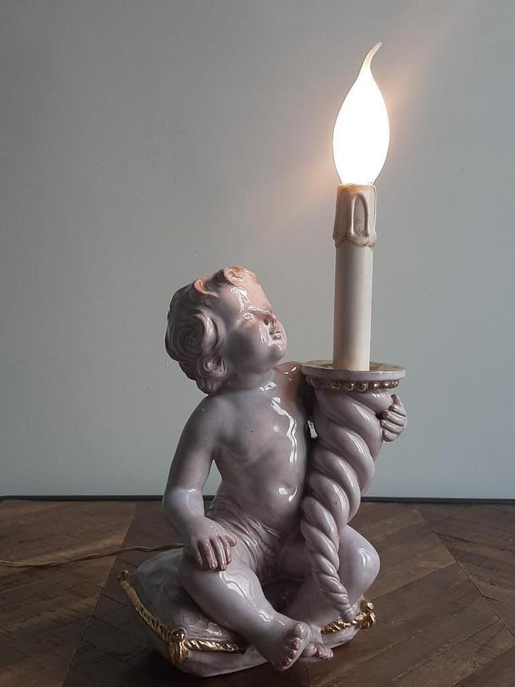 Decoratief lampje, Huis en Inrichting, Lampen | Tafellampen, Gebruikt, Minder dan 50 cm, Overige materialen, Ophalen