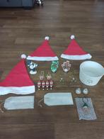 Kerstpakket: kerstmuts, kerstbal, kerstboom, rendier,..., Diversen, Ophalen, Zo goed als nieuw