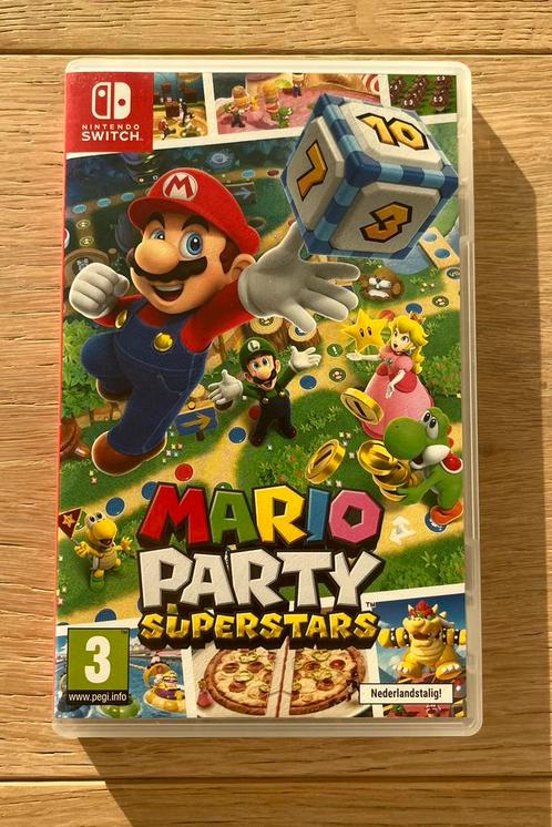 Mario Party Superstars, Games en Spelcomputers, Games | Nintendo Switch, Zo goed als nieuw, Overige genres, Vanaf 3 jaar, Online