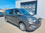 Ford Transit Custom 5pl Dub Cab 170 pk AUT Adap cruise 360, Auto's, Ford, Stof, 1995 cc, 4 cilinders, Bedrijf