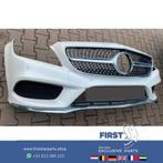 W218 FACELIFT CLS AMG VOORBUMPER COMPLEET + DIAMOND GRIL 201, Gebruikt, Ophalen of Verzenden, Bumper, Mercedes-Benz
