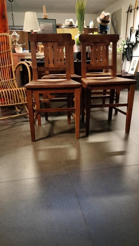 Antieke Silas De Madera Rustica stoelen., Antiek en Kunst, Antiek | Meubels | Stoelen en Sofa's, Ophalen