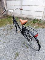 Mooie zwarte Damesfiets Popal retrolook, Enlèvement, Comme neuf