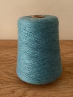Nieuwe 70% wol (breien/haken) aplblw-zeegr/540gr (nr4877), Hobby en Vrije tijd, Ophalen of Verzenden, Nieuw, Breien of Haken, Wol of Garen