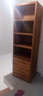 Colonne/bibliothèque Haute en Teck Massif, Enlèvement, Comme neuf, Teck