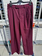 Mooie geklede broek aubergine kleur, Maat 38/40 (M), Overige kleuren, Zo goed als nieuw, Lang