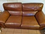 Salon cuir, Ophalen, Gebruikt, Driepersoons, Leer