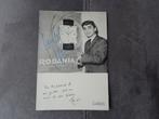 Ancienne photo du chanteur Luigi Verderame + dédicace, Collections, Enlèvement
