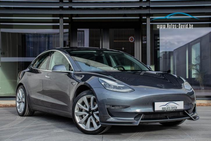 Tesla Model 3 44 kWh / AUTOPILOT BETA / DASHCAM / PANO DAK, Auto's, Tesla, Bedrijf, Te koop, Model 3, ABS, Achteruitrijcamera