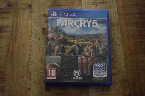 PS4 game - Farcry 5, Consoles de jeu & Jeux vidéo, Jeux | Sony PlayStation 4, Comme neuf, Aventure et Action, À partir de 18 ans