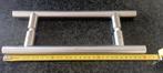 Deurklink Inox 30 cm, Doe-het-zelf en Bouw, Ophalen, Zo goed als nieuw, Inox