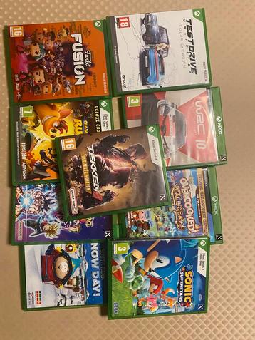Bundel games xbox series X beschikbaar voor biedingen