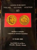 Vente publique Jean Elsen 12 mars 2005 monnaies et médailles, Catalogue, Enlèvement ou Envoi, Neuf
