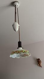 antieke hanglamp, Ophalen