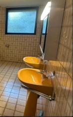 vintage wastafel bidet wc currygeel Vileroy Boch, Ophalen, Huis en Inrichting