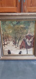 Schilderij Leonard De Buck, Ophalen