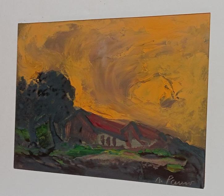 GABY DE PAUW (1924-2000) schilderij (7), Antiek en Kunst, Kunst | Schilderijen | Modern, Ophalen