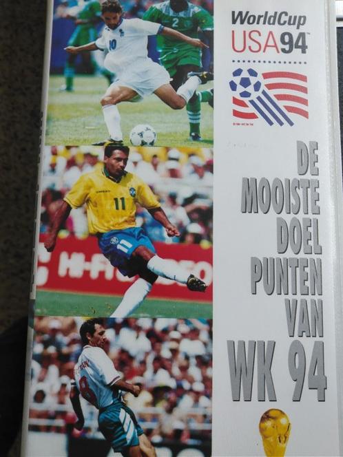 World Cup USA94 op VHS Cassette, Cd's en Dvd's, VHS | Documentaire, Tv en Muziek, Zo goed als nieuw, Ophalen of Verzenden