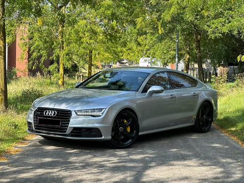 Audi A7, Auto's, Audi, Particulier, A7, Zetelverwarming, Diesel, Euro 6, Berline, 5 deurs, Automaat, Zilver of Grijs, Zwart, Leder en Alcantara