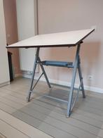 Tekentafel, industrieel, vintage., Huis en Inrichting, Gebruikt, Bureau