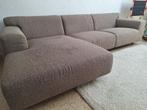 Zetel met longchair (2,5 zithoek), Huis en Inrichting, Zetels | Zetels en Chaises Longues, Ophalen, Gebruikt, Stof