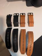 4x Garmin 26mm QuickFit Lederen Polsband, Ophalen of Verzenden, Nieuw, Zwart, Garmin