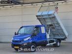 Iveco Daily 70C17 Drie-Zijdige 3.0L Kipper 7-tons Kraan Dubb, Euro 5, Stof, Gebruikt, 4 cilinders