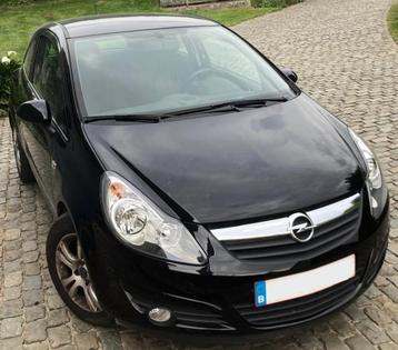 Opel Corsa | Slechts 19.000 km | Zeer goed onderhouden, Autos, Euro 5, Achat, Boîte manuelle, Noir