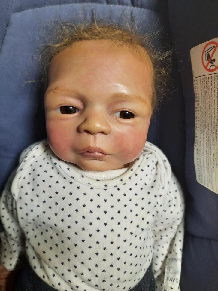 real born baby, Verzamelen, Poppen, Zo goed als nieuw, Babypop, Ophalen