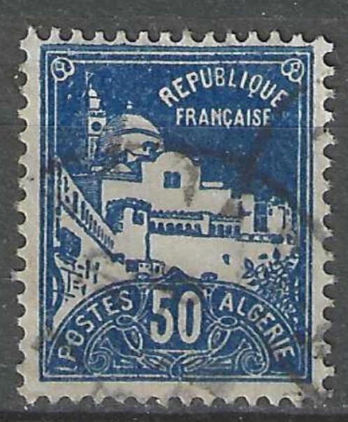 Algerije 1926 - Yvert 47 - Moskee Djamaa al-Djedid (ST), Postzegels en Munten, Postzegels | Afrika, Gestempeld, Verzenden