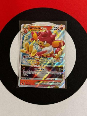 Pokémon - Crown Zenith - Simisear Vstar 023/159 - NM beschikbaar voor biedingen