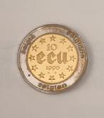 10 ECU 1990 Goud & Zilver, Timbres & Monnaies, Monnaies | Belgique, Or, Or, Enlèvement ou Envoi, Monnaie en vrac