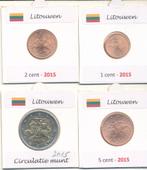 Litouwen - 2 €uro - 5 - 2 - 1 cent, Verzenden, Overige landen, 2 euro, Setje