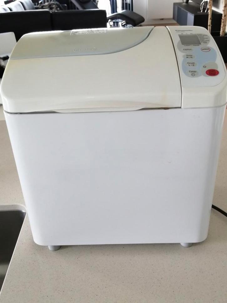 Panasonic broodbakmachine, Elektronische apparatuur, Broodbakmachines, Gebruikt, Met timer, 800 tot 1200 gram deeg, Ophalen