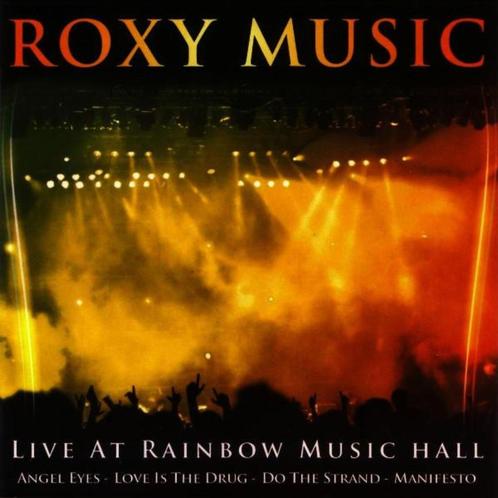 CD ROXY MUSIC - Live in de Rainbow Music Hall 1979, Cd's en Dvd's, Cd's | Rock, Zo goed als nieuw, Poprock, Verzenden