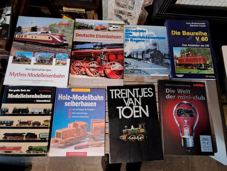 Lot boeken over treinen en modelbouw treinen, Boeken, Stock en Verzamelingen, Ophalen of Verzenden