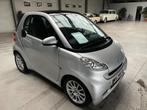 Smart forTwo Coupe 1.0i Mhd Passion Softouch, Auto's, Smart, Euro 5, Zwart, Electronic Stability Program (ESP), Leder en Stof