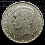 5 frank = 1 belga - Albert I in het Nederlands 1932, Postzegels en Munten, Ophalen, Losse munt