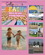 Te huur een wooncaravan aan zee in Middelkerke, Vakantie, Campings, Speeltuin, Aan zee