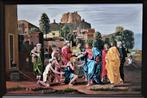Jezus geneest de blinden Schilderij, door Joky Kamo, Antiek en Kunst, Ophalen