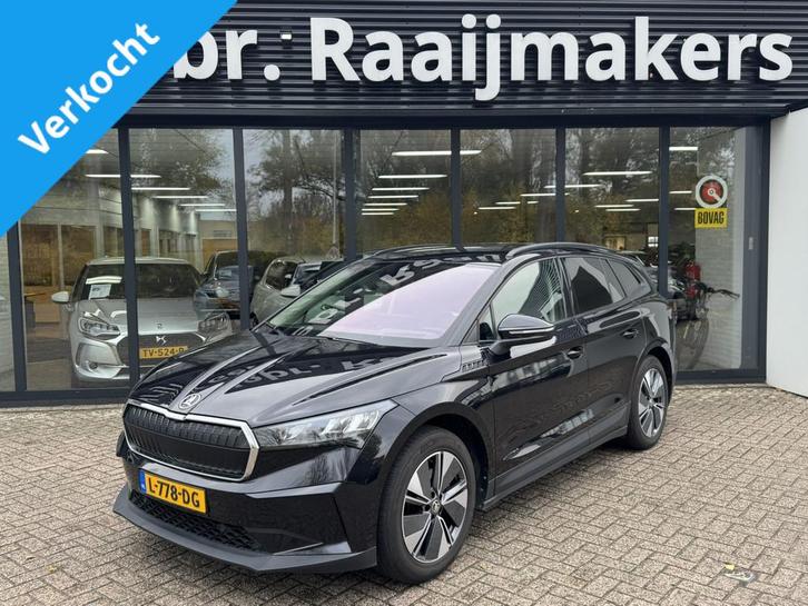 Skoda Enyaq iV 60 *Warmtepomp*ACC*LED*91%SOH* (bj 2021), Auto's, Skoda, Bedrijf, Te koop, Enyaq, ABS, Achteruitrijcamera, Adaptive Cruise Control