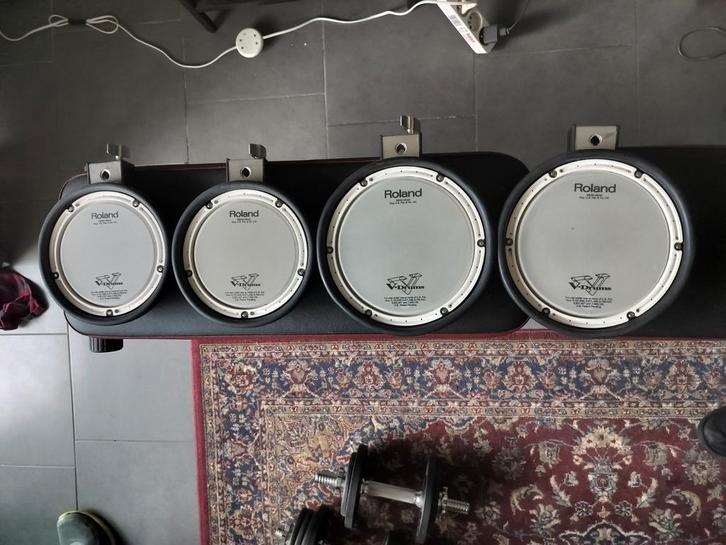 Roland PDX V-Pads, Musique & Instruments, Batteries & Percussions, Utilisé, Roland, Électronique, Enlèvement