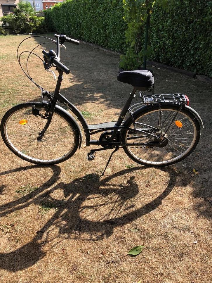 vélo ville elops 3, Fietsen en Brommers, Fietsen | Dames | Damesfietsen, Gebruikt, Ophalen