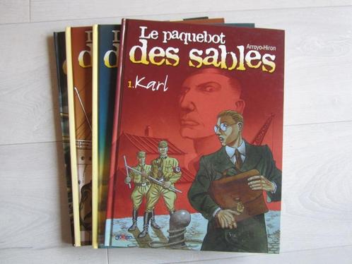 Le paquebot des sables - série complète, Boeken, Stripverhalen, Zo goed als nieuw, Complete serie of reeks, Ophalen of Verzenden