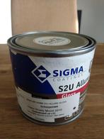 Sigma S2U Allure Gloss verf, 500 ml, Schelpenwit, Doe-het-zelf en Bouw, Verf, Beits en Lak, Nieuw, Verf, Ophalen of Verzenden