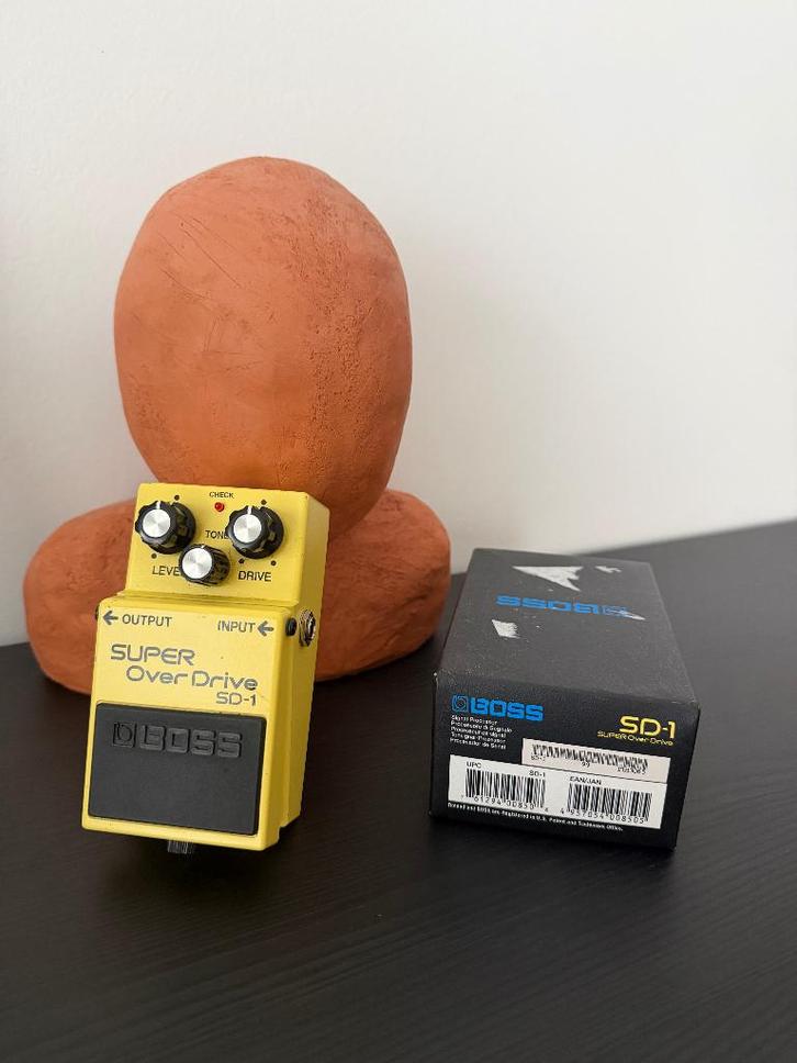 Boss SD-1 Super OverDrive, Musique & Instruments, Effets, Utilisé, Distortion, Overdrive ou Fuzz, Enlèvement ou Envoi